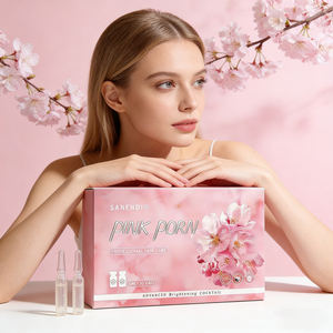 Suero Rosa PDRN OEM con Péptidos, Antienvejecimiento, Rejuvenecimiento de la Piel, Hidratación Profunda, Reafirmante, Estimulante de Colágeno, Reparador, Iluminador e Hidratante - Product Image 6