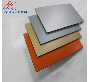 แผ่นอลูมิเนียมอัลูโคบอนด์ขนาด 4x8 ฟุต สีตามสั่ง ซีรีส์ 2000 ทนการกัดกร่อนสูง พิมพ์ UV สำหรับงานออกแบบตามสั่ง - Product Image 1