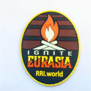 Parche de goma suave 3d personalizado, logo de marca en relieve, 2d/3d, OEM - Product Image 1