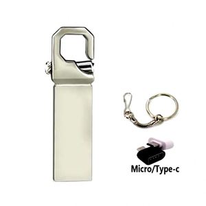 Venta al por Mayor de Memorias USB Metálicas en Forma de Llave, Nuevas, de China, con Buen Precio, de 16Gb, 32Gb, 64Gb, 256Gb y 1Gb - Product Image 3