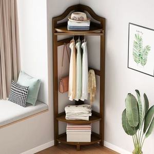 Floor-standing <b>clothes</b> <b>rack</b>, suitable for home, bedroom, and corner storage. - Product Image 1