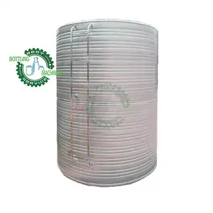 2000L RO water edible oil SUS304 storage tank with level gauge