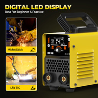 HAXIAOER ARC-140 140A Poste à souder MMA IGBT Inverter 110V Portable 2-en-1 pour soudage à l'arc TIG et à l'électrode, pour débutants et bricolage, avec fonction Hot Start