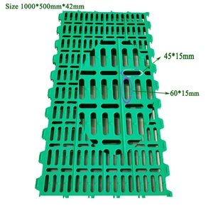 Nuevo Suelo de Plástico con Rejillas para Cabras 100*50CM, 1 Año de Garantía, Precio al por Mayor, Equipo para Cría de Cabras, Ganadería - Product Image 6