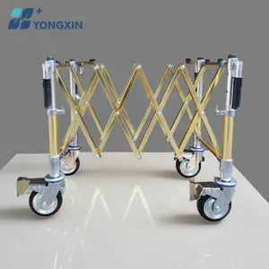 Factory Directly Aluminum Alloy Funeral Church Truck Casket Coffin Transport Trolley