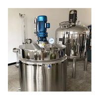 Agitateur électrique en acier inoxydable SUS304L de 50 L avec pompe pour réservoir de mélange, idéal pour produits chimiques de qualité alimentaire