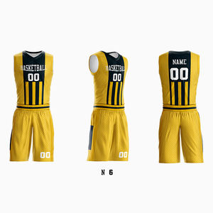 Maillots de basket-ball personnalisables, respirants, à séchage rapide, uniformes d'équipe pour l'entraînement et les matchs - Product Image 1