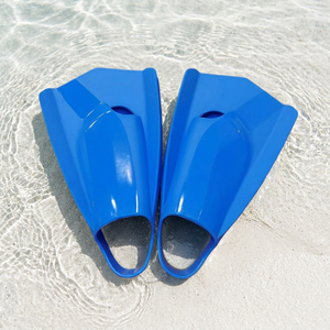 Befine bon prix grande taille enfants adultes entraînement de natation lame courte poche de pied plongée gratuite palmes de pied complet plongée sous-marine - Product Image 1