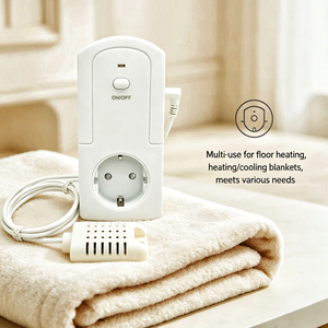 <span class=keywords><strong>Thermostat</strong></span> intelligent à économie d'énergie avec algorithme d'apprentissage pour une optimisation automatique de la consommation d'énergie et une réduction des coûts - Product Image 1