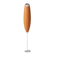 Mousseur à lait électrique portable écologique en acier inoxydable OEM, fouet à café, thé, matcha, fonctionne sur piles, fouet à main