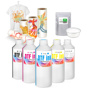 Dung lượng cao 1000ml dtf Cmyk Mực Trắng mực in chuyển trầm tích mới - Product Image 1
