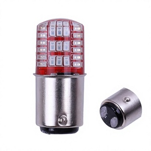 หลอดไฟเบรค LED BAY15D 1157 42 SMD สองสี ไฟแฟลชแบบกระพริบ สำหรับเปลี่ยนซ่อมรถยนต์ - Product Image 4
