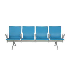 Banco de Espera para Recepción, Asientos para Sala de Espera, Hospital, Clínica, Público, 3, 4, 5 Plazas, Estructura Metálica, Silla de Espera para Aeropuerto - Product Image 2