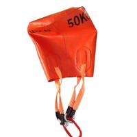 Sacs de levage pneumatiques de parachute, bateau de sauvetage marin gonflable, sac pneumatique sous-marin pour le levage de la nageade des navires en détresse, sacs de flottabilité