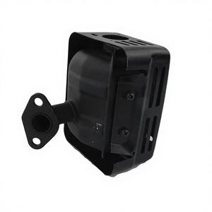 Piezas para Mini Cultivadora 168F 170F GX160 GX200, Tubo de Escape, Silenciador, Motor de Gasolina, Bomba de Agua con Funciones de Reducción de Ruido - Product Image 1