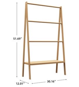 Vente à Chaud Bon Prix Bon Marché et Bonne Caractéristique Couleur Bambou Naturel Bonnet, Porte-Manteau et Chaussures et Étagère pour Chambre à Coucher, Hôtel - Product Image 2