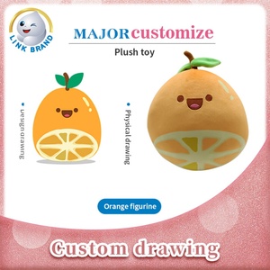 ของเล่นตุ๊กตาวงกลมสีน้ำเงินนุ่มพิเศษของเล่นวันเกิดใช้ได้ทั้งชายและหญิง - Product Image 3