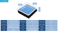 2022 nuevo diseño regulable Virtual Artificial tragaluz Simulador de WIFI/azul-diente/Control de PLC