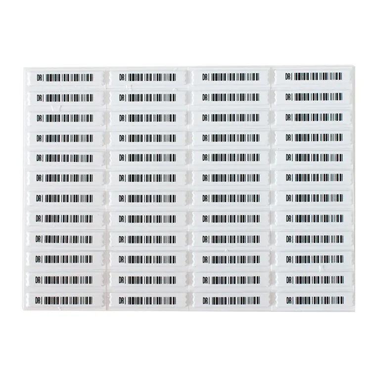 Hot AM 58 KHz anti winkeldiefstal security zachte strip eas WATERDICHTE LABEL