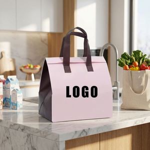 Bolsa Térmica Ecológica para Llevar Comida, Impermeable, Aislada, para Entrega de Alimentos, Picnic, Camping, con Logotipo Personalizado - Product Image 1
