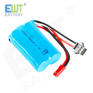IFR16500 6,4 V 750mAh batería LFP paquete para Control remoto de coche eléctrico - Product Image 5