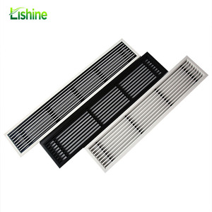 <span class=keywords><strong>Grille</strong></span> de <span class=keywords><strong>ventilation</strong></span> <span class=keywords><strong>rectangulaire</strong></span> en alliage d'aluminium moderne haut de gamme, personnalisée en usine, pour CVC, <span class=keywords><strong>grille</strong></span> de <span class=keywords><strong>ventilation</strong></span> linéaire 4x10 - Product Image 1
