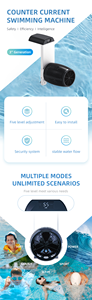 AUPOOL Sistema <span class=keywords><strong>de</strong></span> chorro <span class=keywords><strong>de</strong></span> <span class=keywords><strong>agua</strong></span> para <span class=keywords><strong>piscina</strong></span> <span class=keywords><strong>de</strong></span> entrenamiento <span class=keywords><strong>de</strong></span> contracorriente - Product Image 3