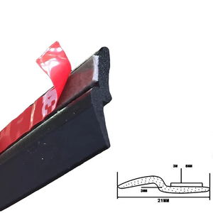 EPDM Seal Strip with 3M Adhesive - Universal for Car Doors/Windows & Home Door/ Cabinet <b>Gap</b> Sealing, Soundproof Weatherstripping - Product Image 5