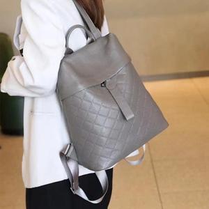 AndoBag <b>Backpack</b> <b>for</b> Women Genuine Cow Leather Large Capacity Fashion Underarm Shoulder Bag Zipper <b>Ladies</b> Handbag 8550 - Product Image 5