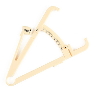 Calibrador de Grasa Corporal Beige con Escala en Centímetros para Medición de Grasa Corporal con Manual y Estuche - Product Image 3