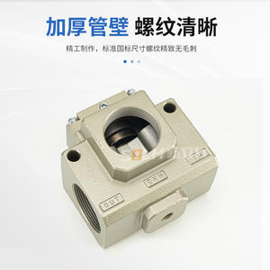 Válvula Solenoide Neumática de Vacío de Tres Vías con Rosca Grande VPA3185/3165-10A, Estructura de Control OEM Personalizable para Medios Gaseosos - Product Image 3