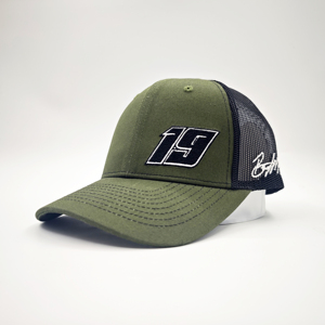 Casquettes de baseball snapback en maille à 6 panneaux avec patch en cuir de haute qualité, casquettes trucker Richardson 112 personnalisées pour un style décontracté et tendance - Product Image 1