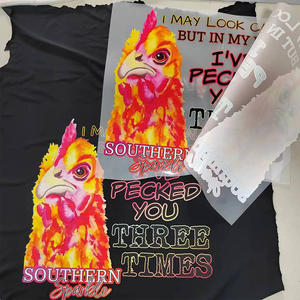 Pegatinas personalizadas con diseño de profesor, impresión DTF, logotipo de transferencia de calor, para planchar, para ropa - Product Image 2