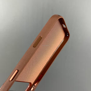 Cover per Cellulare in Tessuto Artificiale con Pulsante AI per iPhone 17 Pro Max, Custodia Rigida Antiurto in PC per Affari - Product Image 6