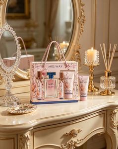 Set de Regalo de Perfume Oriental Premium para Mujer - Elegante Aroma Inspirado en Bakara con Notas de Vainilla y Ámbar, Fragancia de Lujo de 3 Piezas OEM - Product Image 2