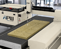 Machine de découpe à jet d'eau pure CNC certifiée CE, découpeuse à jet d'eau haute précision, moteur servo haute pression 420 MPa pour la roche