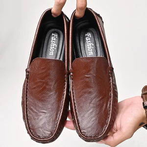 Zapatos Oxford de Cuero Genuino para Hombre, Diseño Formal Retro, de Lujo, Cómodos y Suaves, Gran Venta - Product Image 6