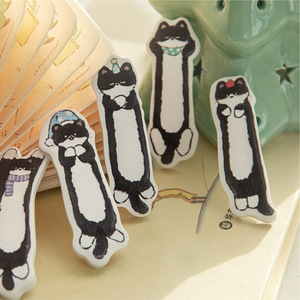 Etichette Adesive Nere con Motivo Gatto, Carine e Creative, per Studenti e Ufficio - Product Image 4