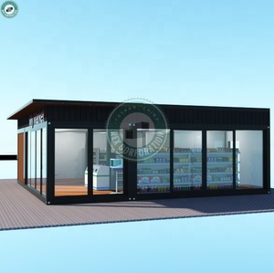 Kích Thước Tùy Chỉnh Flatpack Container Cửa Hàng Di Động Nhỏ Container Thị Trường Cửa Hàng Bán Lẻ Cửa Hàng Tiện Lợi - Product Image 4