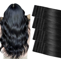 Vente directe d'usine d'extensions de cheveux naturels européens à double trame pour cheveux vierges, vous aidant à devenir belle