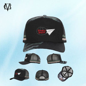 <span class=keywords><strong>Gorra</strong></span> Deportiva Moderna de 7 Paneles con Logotipo Bordado para <span class=keywords><strong>Hombre</strong></span>, Gorras de Algodón Negro de Alta Calidad con Estampado Digital, <span class=keywords><strong>Gorra</strong></span> Trucker Personalizada al por Mayor - Product Image 6