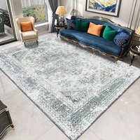 Large 3D Printed Beige Floor Carpet Rugs Living Room Large Carpets and Rugs