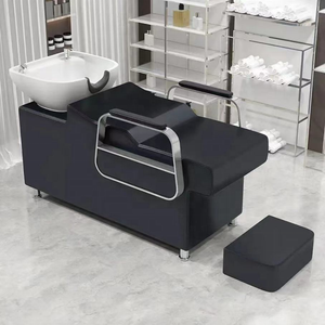 Salon Beauty Furniture Shampoo <b>Bed</b> Sink Hair Salon Lay Down Washing Basin - Product Image 3