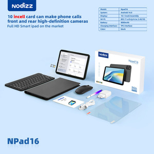 แท็บเล็ต NODIZZ NPad16 ขนาด 10.1 นิ้ว ระบบ Android 14 รองรับ 5G กล้องคู่ หน้าจอสัมผัส Full HD สีดำ - Product Image 2