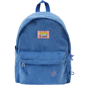 2022 Nieuwe Stijl Multicolor High School Student Tiener Corduroy Rugzak - Product Image 4