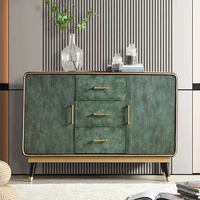 Armoire à dîner en bois massif de luxe américain, armoire de salon moderne, casiers de rangement de chambre à coucher