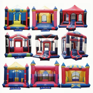 Château gonflable sur le thème des pompiers, toboggan pour enfants, piscine à balles, aire de jeux portable en plein air - Product Image 2