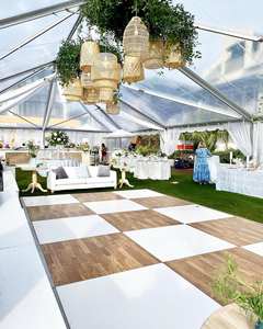 Portable 20ftx20ft <span class=keywords><strong>Flamenco</strong></span> Dance Floor Tapis en bois Stock Party Supply pour les événements - Product Image 5