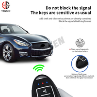4/5 boutons ABS housse de clé de voiture protéger accessoires pour Infiniti Q40 Q80 Q60 Q70 pour Nissan Maxima feuille Sentra Altima Armada