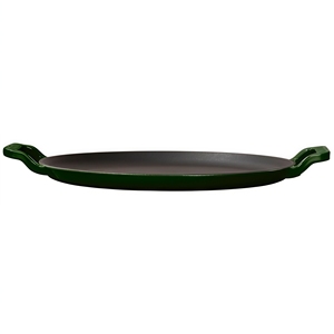 Poê<span class=keywords><strong>le</strong></span> à crêpes et dosa en fonte émaillée 4 couches sans PFAS et non toxique de 12 pouces pour dosa, roti, chapati et crêpes - Product Image 6